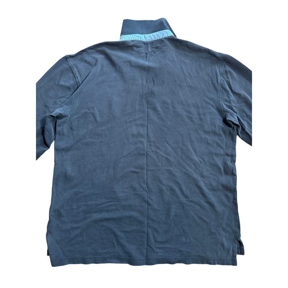 Tommy Hilfiger long-sleeved polo shirt Men’s XL Midnight Blue Classic Preppy - Picture 8 of 8